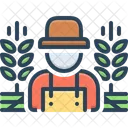 Rural Campesino Predial Icono