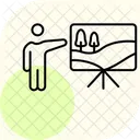 Rural Agriculture Training Hub Farm Education Icon