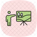 Rural Agriculture Training Hub Farm Education Icon