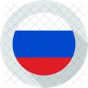 Rusia Bandera Ruso Icono