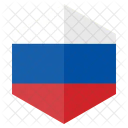 Rusia Flag Icono