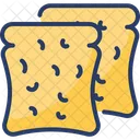 Rusk Baked Wafer Biscuit Icon