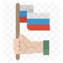 러시아 국기 국가 아이콘
