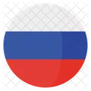 Russia Flag Country Icon
