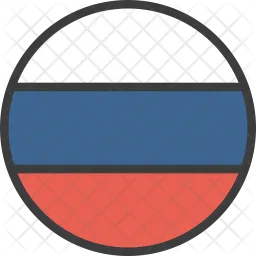 Free Russia Flag Circular SVG, PNG Icon, Symbol. Download Image.