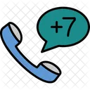 Russia Dial Code  Icon