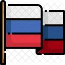 러시아 국기 러시아 국기 러시아 국기 아이콘