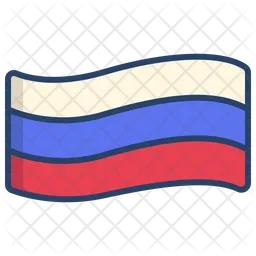 Russia Flag  Icon
