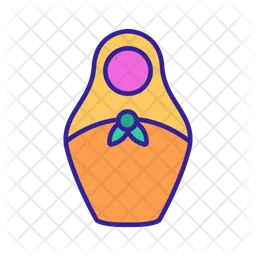 Russian Doll  Icon