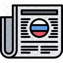 Russian Newspaper  Icon
