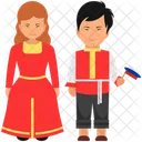 Russian Outfit Russia Clothing Russian Dress Icon