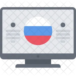 Russian Tv  Icon