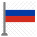 Flagge Land Russland Symbol