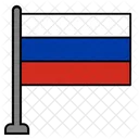 Russland Landesflagge Flagge Symbol