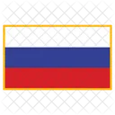 Russland Flagge Land Symbol