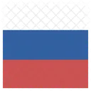 Russland Flagge Symbol