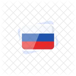 Russland Flagge  Symbol