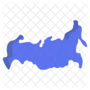 Russland Karte Symbol