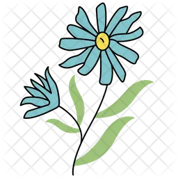 Rustic Flower  Icon