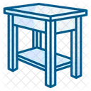 Outdoor Furniture Leisure Furniture Portable Table Icon