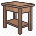 Outdoor Furniture Leisure Furniture Portable Table Icon