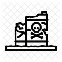 Rusty Pesticide Containers Icon