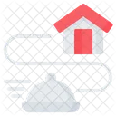 Ruta Entrega Envio Icono