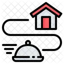 Ruta Entrega Envio Icono