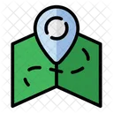 Ruta Gps Posicion Icon