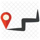 Ruta Carretera Ruta Navegacion Icono