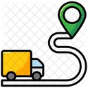 Ruta de conducción  Icono