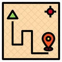 Ruta gps  Icono