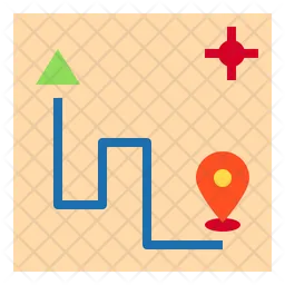 Ruta gps  Icono