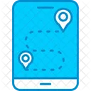 Ruta gps  Icono