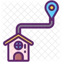 Ruta de casa  Icon