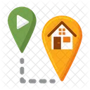 Ruta de casa  Icon