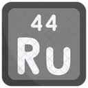 Ruthenium Periodic Table Chemists Icon