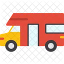 Rv Recreational Vehicle Camper Motorhome Icon