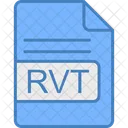 Rvt、ファイル、フォーマット アイコン