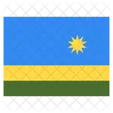 Rwanda Country National Icon