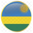 Rwanda Holiday Country Icon