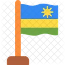 Rwanda Country Flag Icon