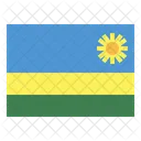 Rwanda Flag  Icon