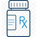 Rx Pill Bottle  Icon