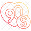Anos 90 90 Ícone