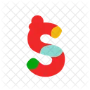 S Letter Alphabet Icon