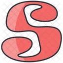 S Sign English Letter Icon