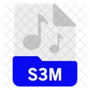 S 3 M Archivo Formato Icono