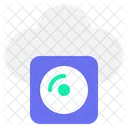 Software As A Service Technology Network Icon
