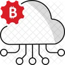 Saas Cloud Software Icon